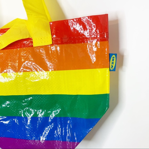 2 IKEA Rainbow Pride Shopping Tote Bag (Small) - Picture 3 of 7